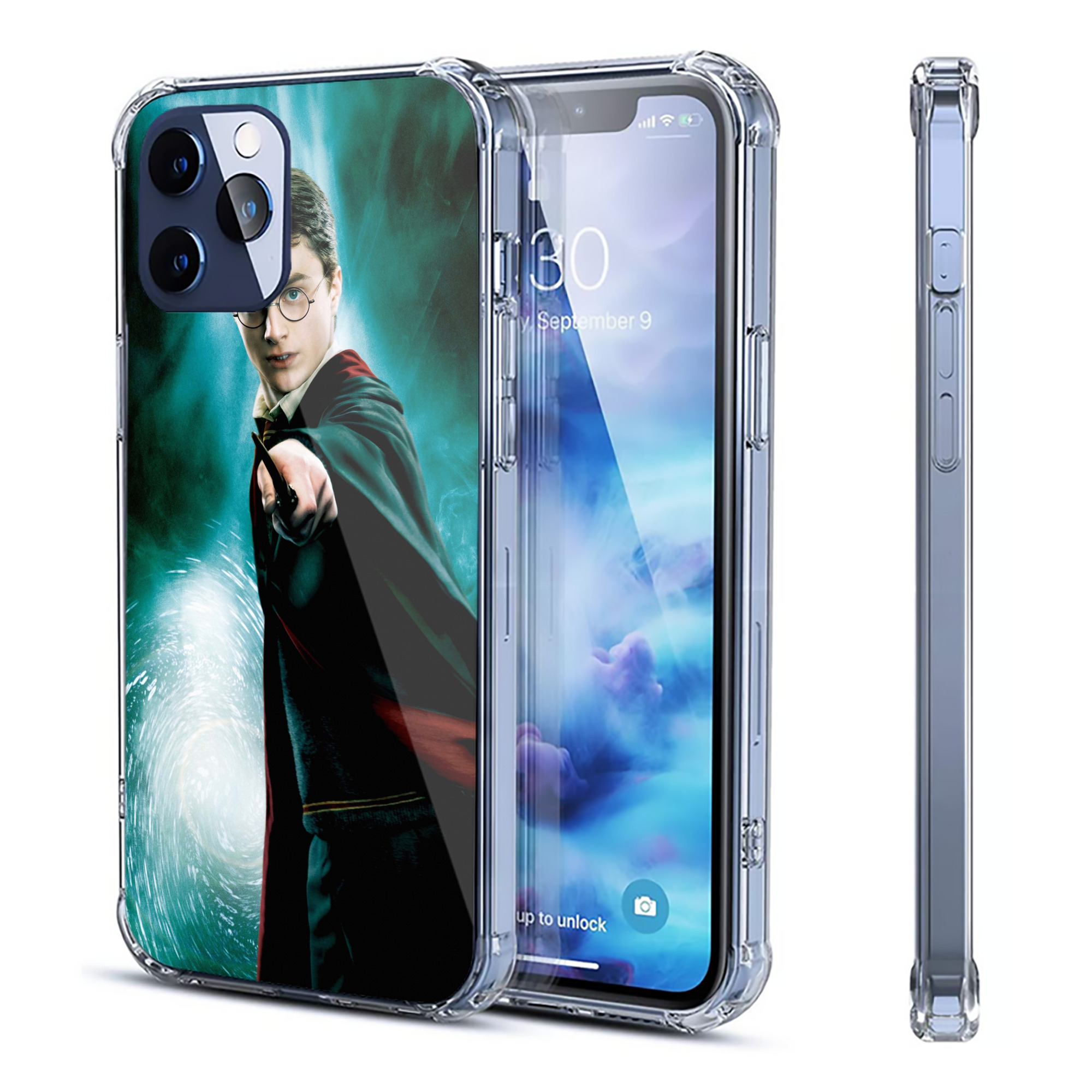 （画像用） Harry Potter ハリー・ポッターシリーズ 【iPhone 12シリーズ対応】透明スマホケース（クリアソフトケース）